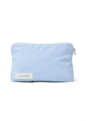 Celia mini toiletry bag Milk Stripe Studio Feder